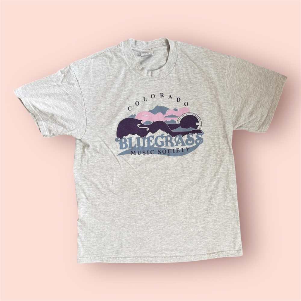 Gray Colorado Bluegrass T-Shirt